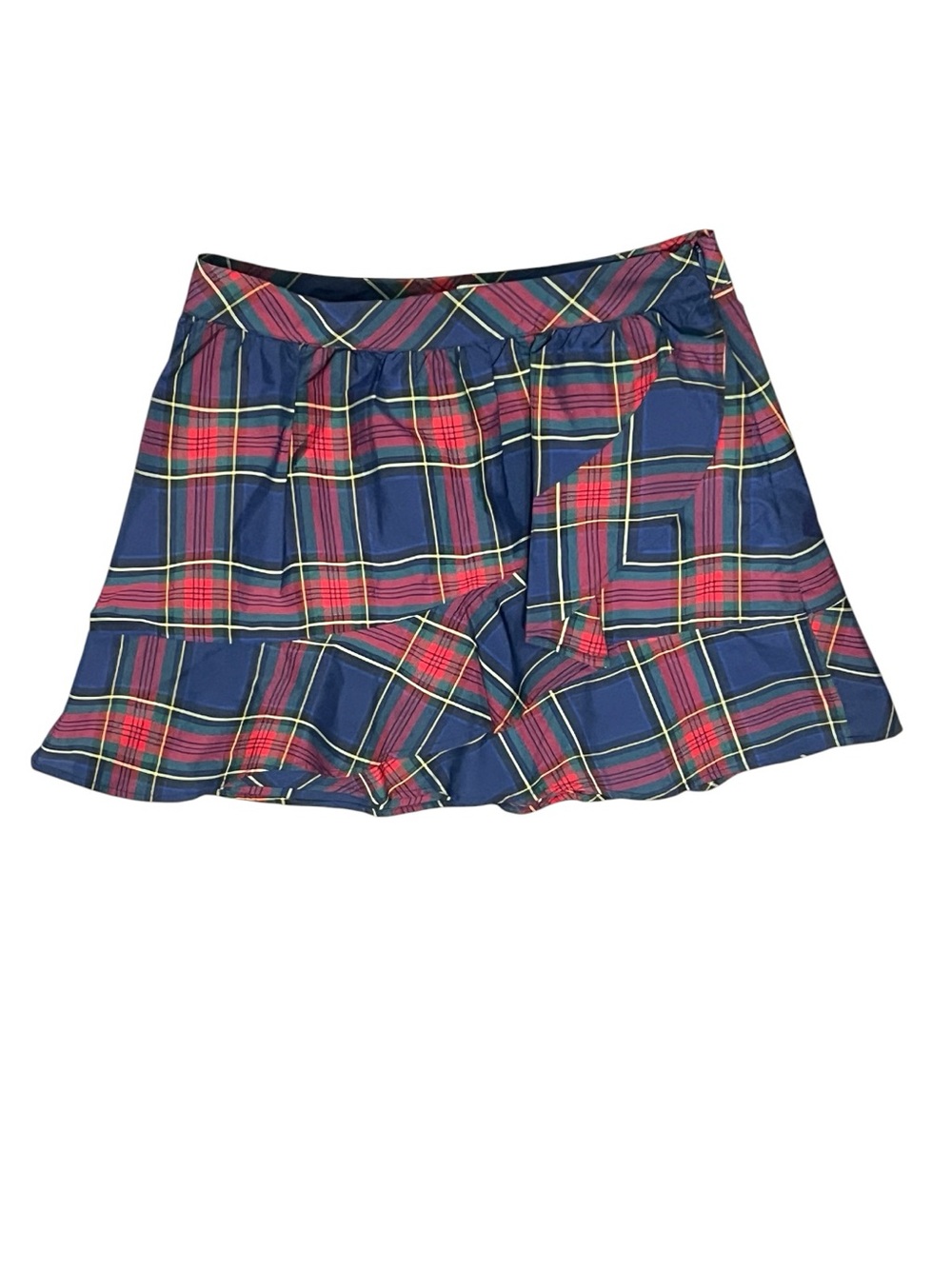 Vineyard Vines Jolly Plaid Ruffle Tartan Skirt - Picture 15 of 15